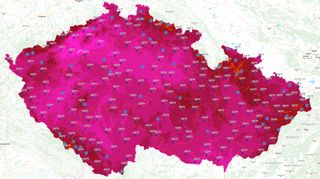 V Česku naměřili 40 stupňů